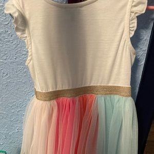 Zunie Unicorn rainbow dress for girls